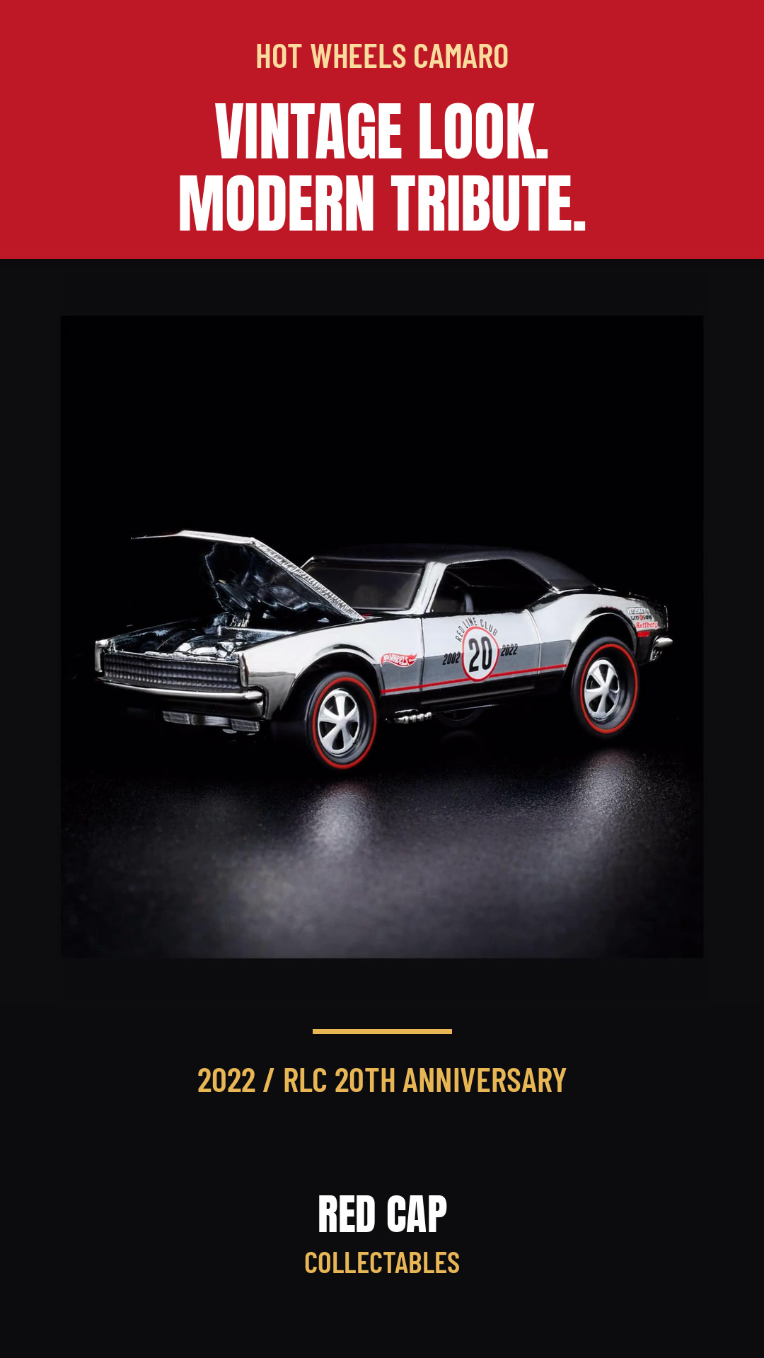 Cover of our HOT WHEELS / RLC Short