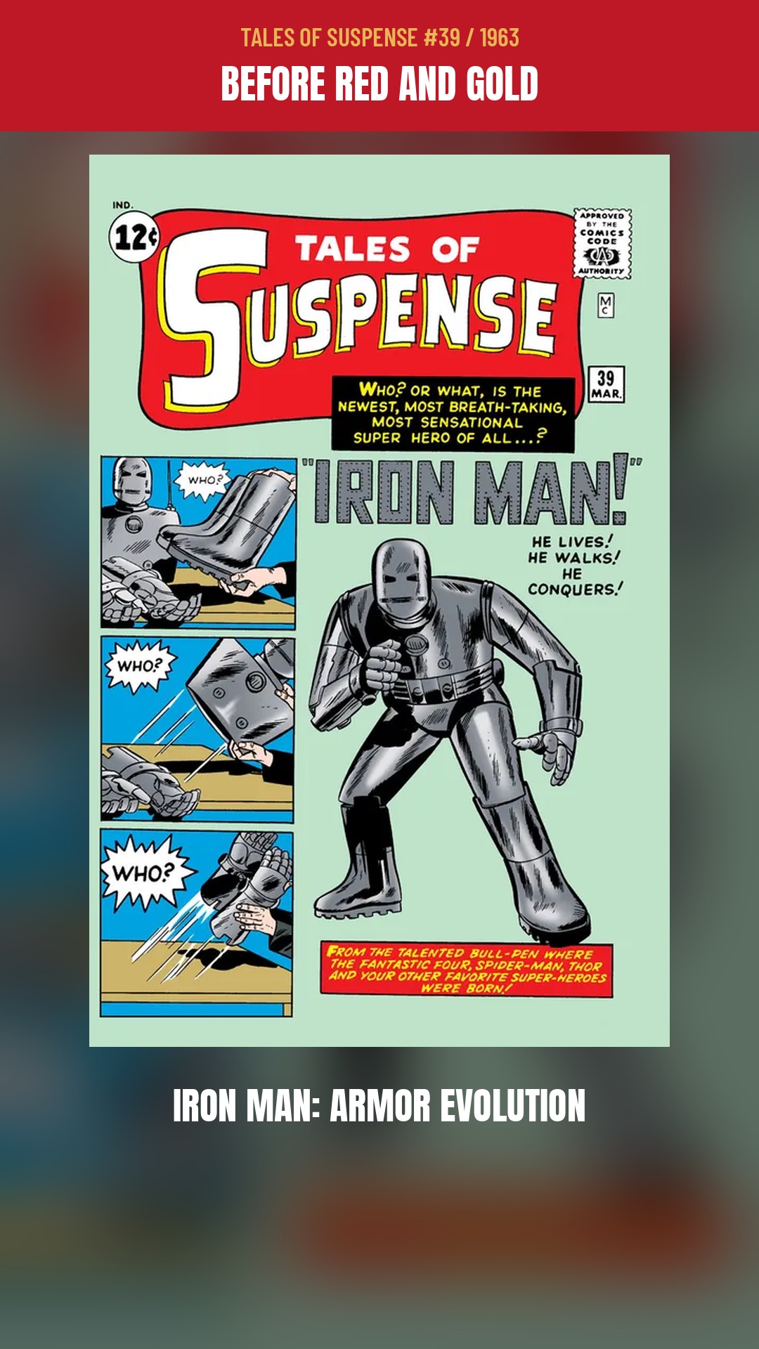 Cover of our IRON MAN / TALES OF SUSPENSE Short