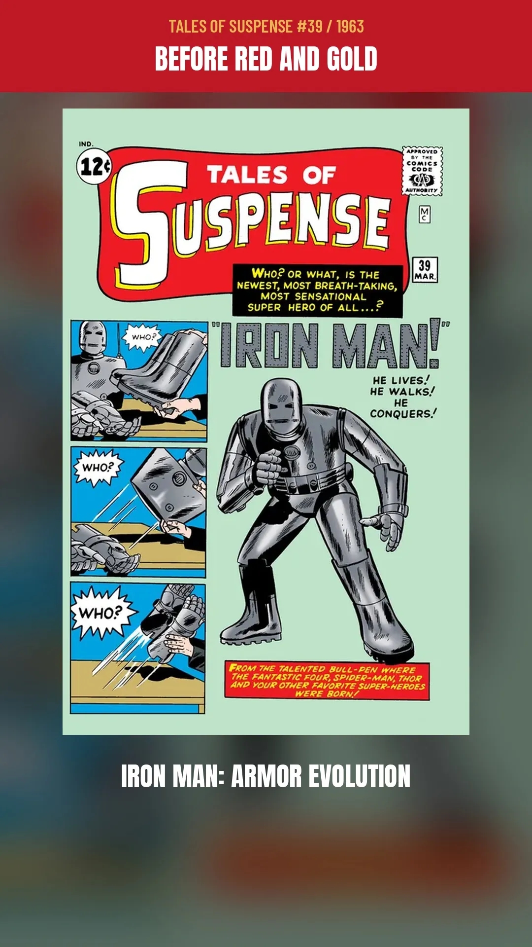 Cover of our IRON MAN / TALES OF SUSPENSE Short