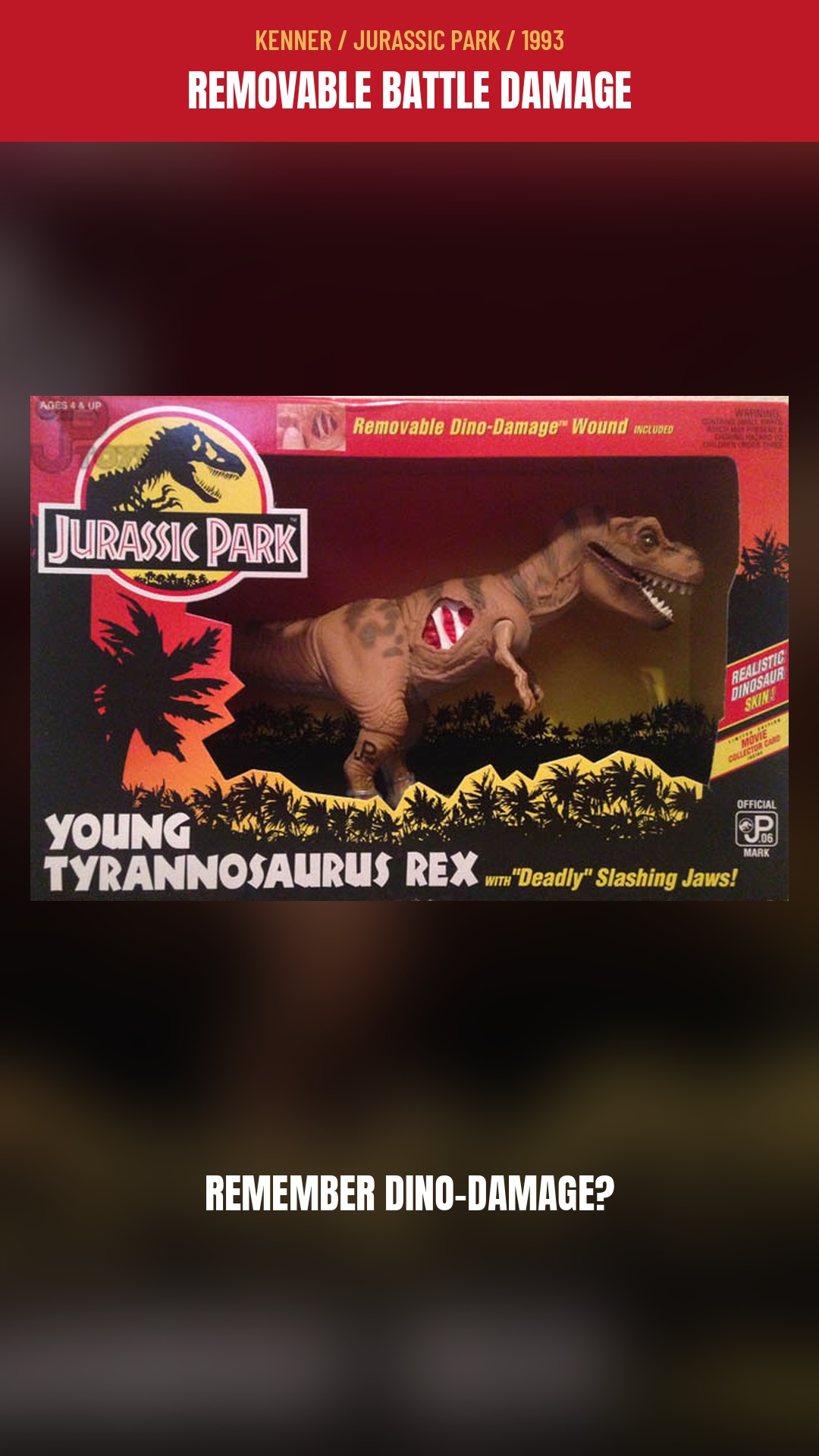 Cover of our JURASSIC PARK / KENNER Short