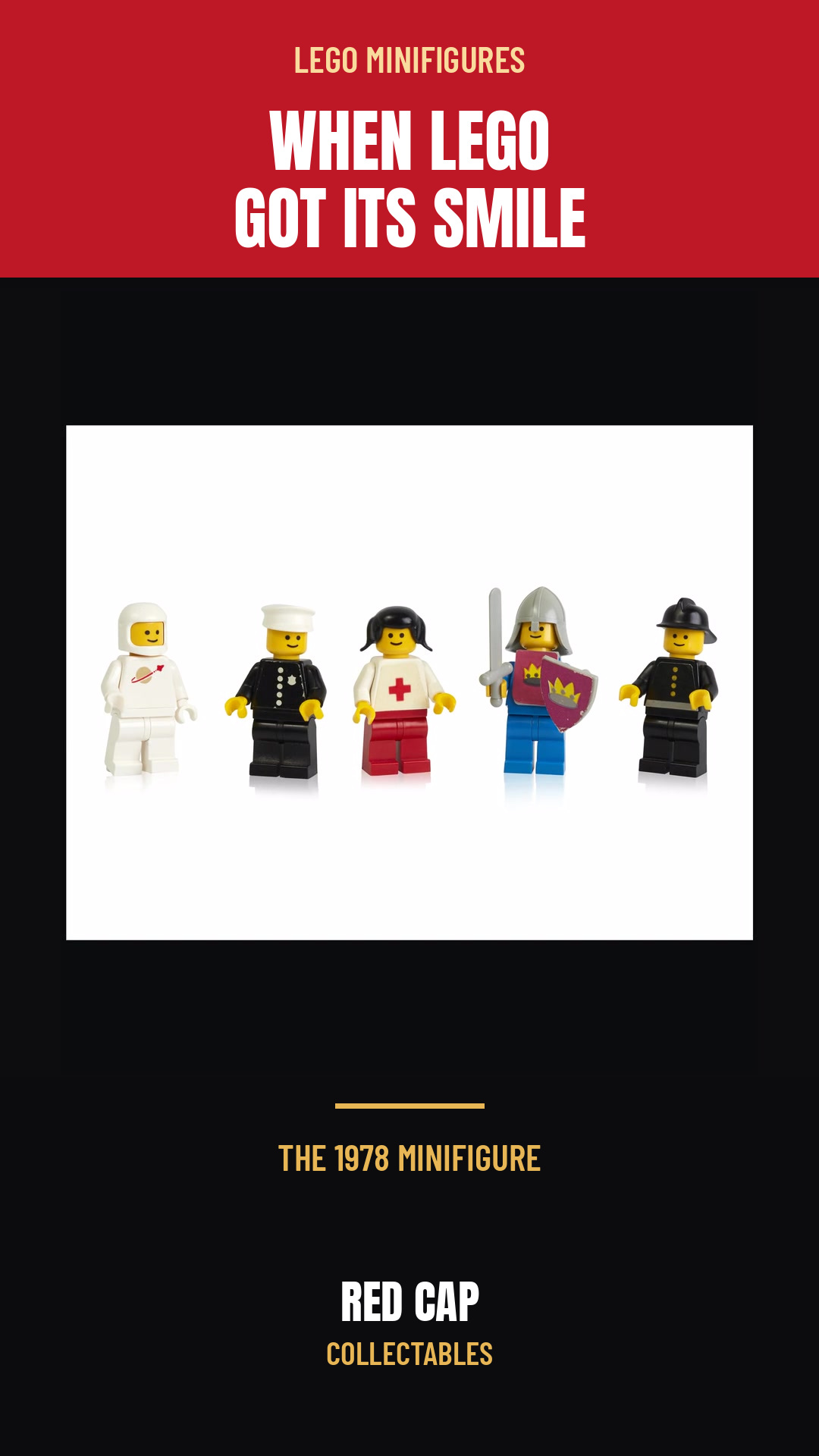 Cover of our LEGO / MINIFIGURE HISTORY Short