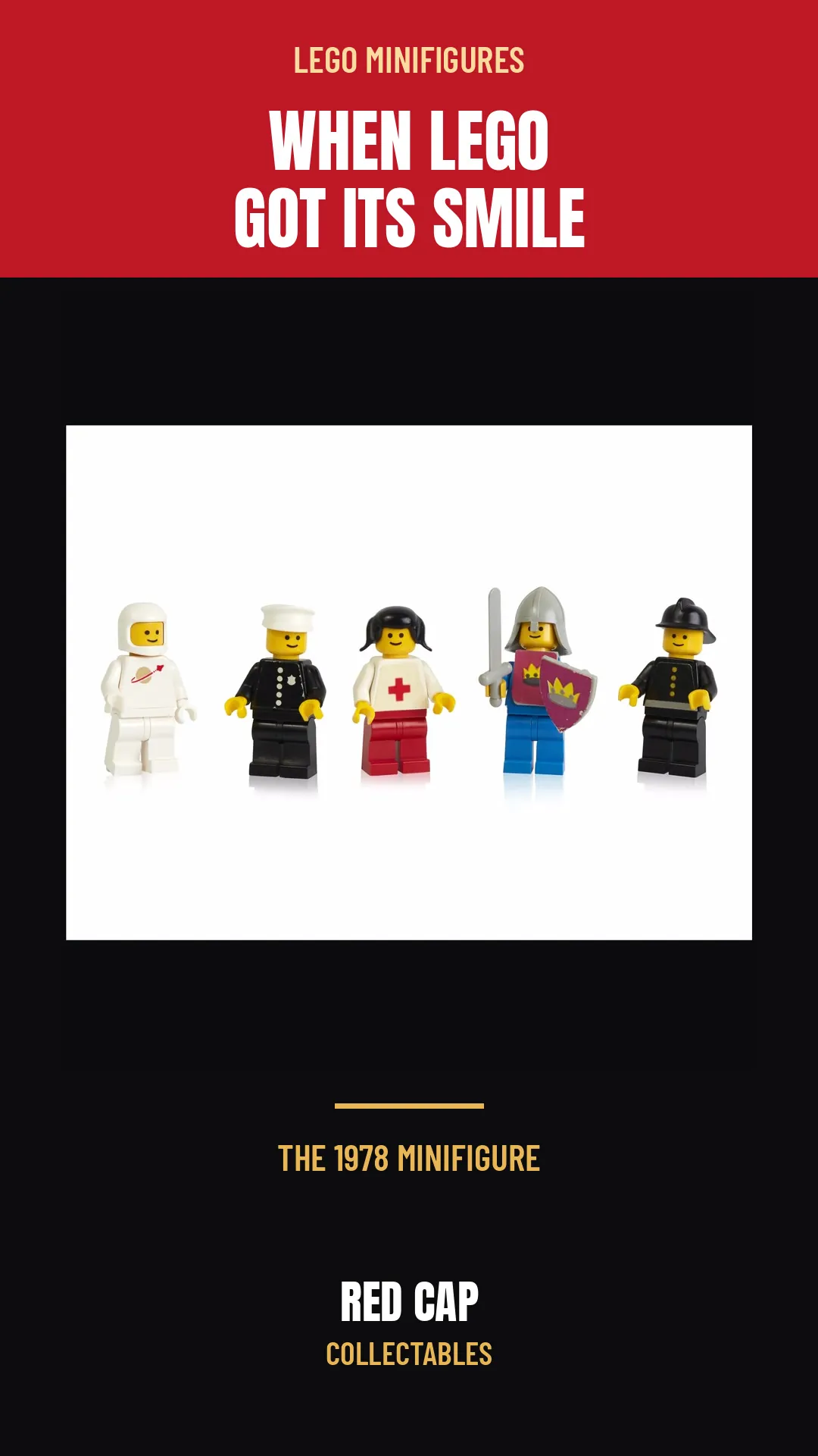 Cover of our LEGO / MINIFIGURE HISTORY Short