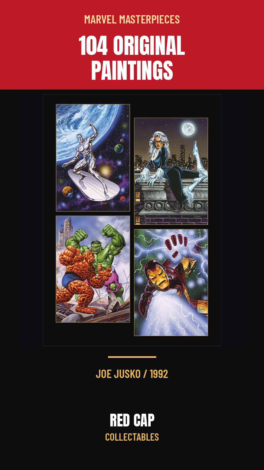 Cover of our MARVEL MASTERPIECES / 1992 Short